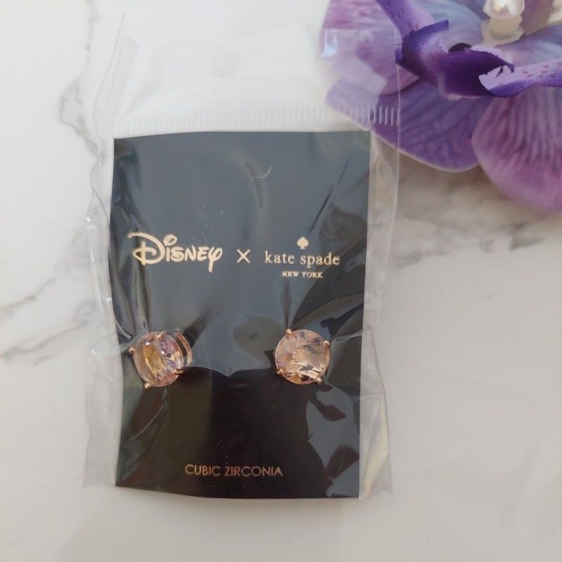 anting Disney x Kate Spade cubic zirconia original hkg