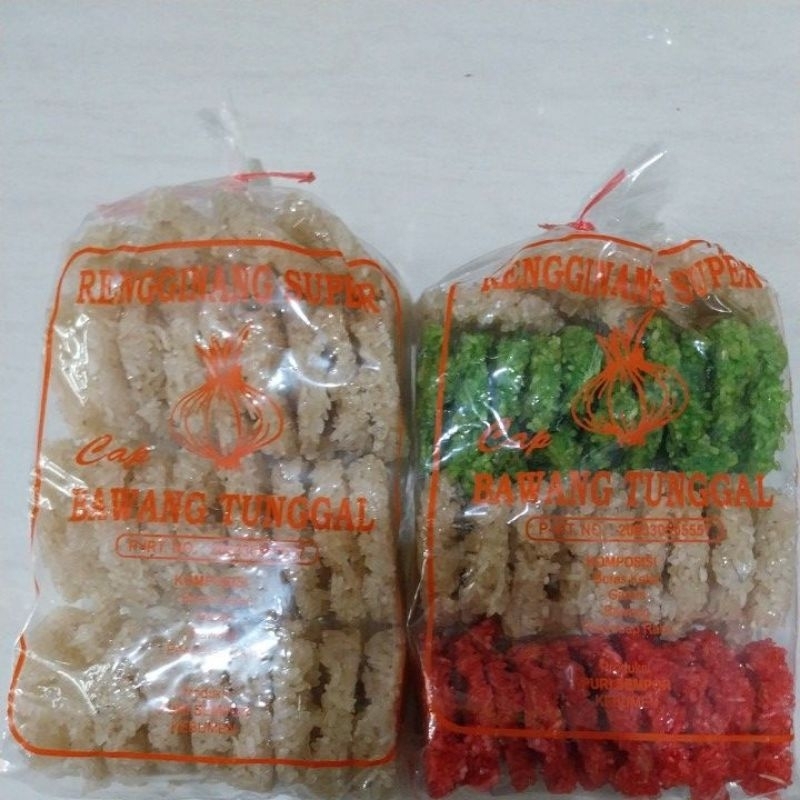 

RENGINANG MENTAH CAP BAWANG TUNGGAL