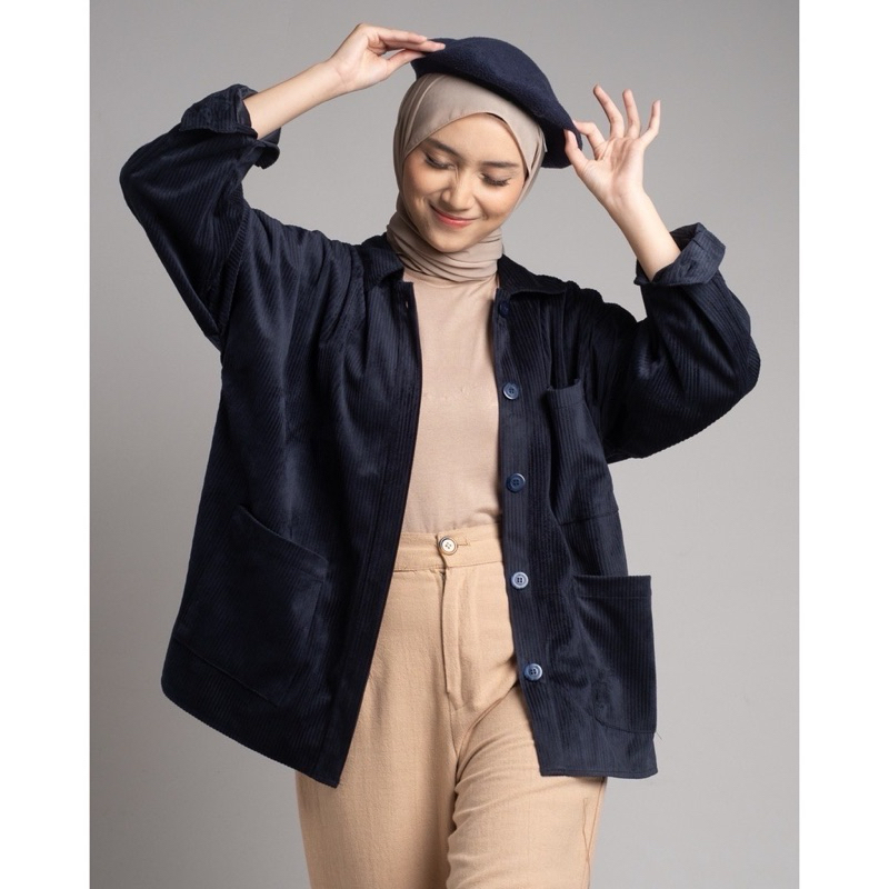 Ruby Branded Second-Myrubylicious JIRASI CORDUROY SHIRT