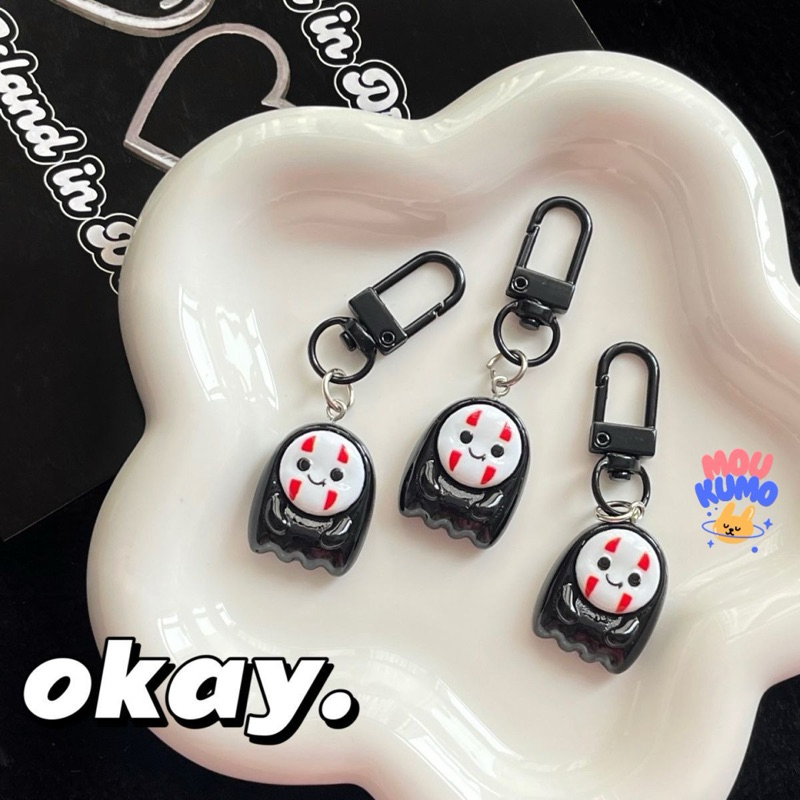 Gantungan Kunci Kaonashi from Spirited Away