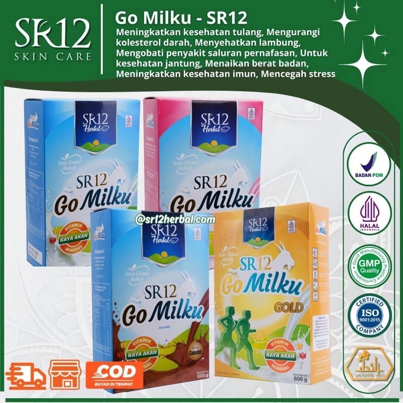

Gomilku SR12 / Susu Kambing Ettawa / Atasi Masalah Lambung / Menambah Nafsu Makan / Meningkatkan Kecerdasan Otak