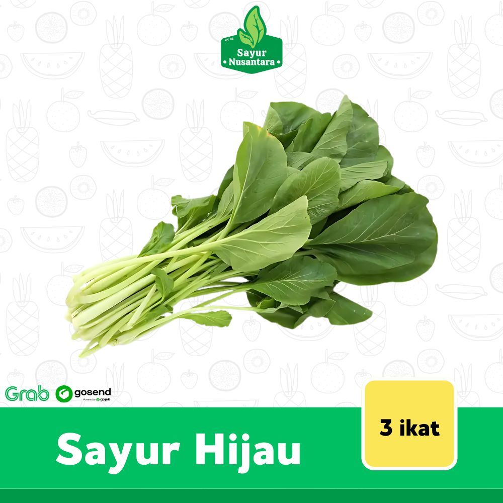 

Sayur Hijau Fresh 3 Ikat - Sayur Nusantara