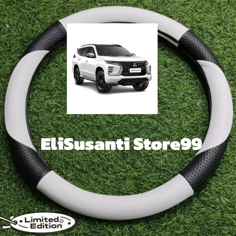 Sarung stir mobil Pajero sport, cover stir mobil Pajero sport,pelindung mobil motif sabit