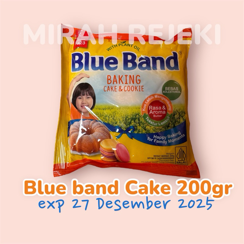 

BLUEBAND CAKE & COOKIE 200g MURAH! (free packing)