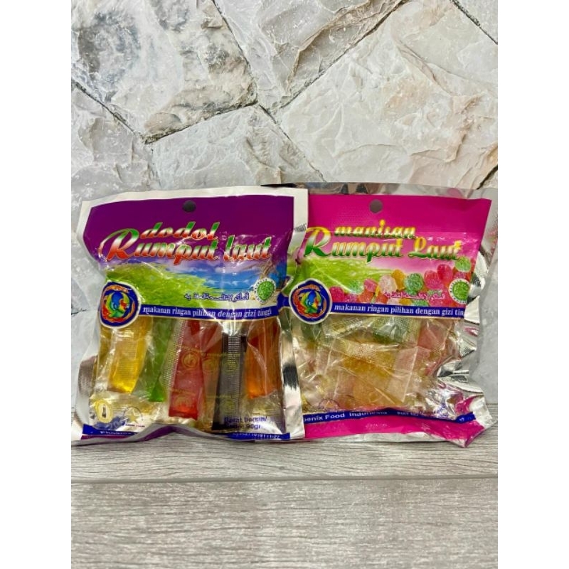 

dodol/manisan rumput laut