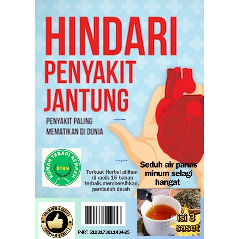 

Herbal jantung sehat, Ampuh menyembuhkan sakit Jantung kronis