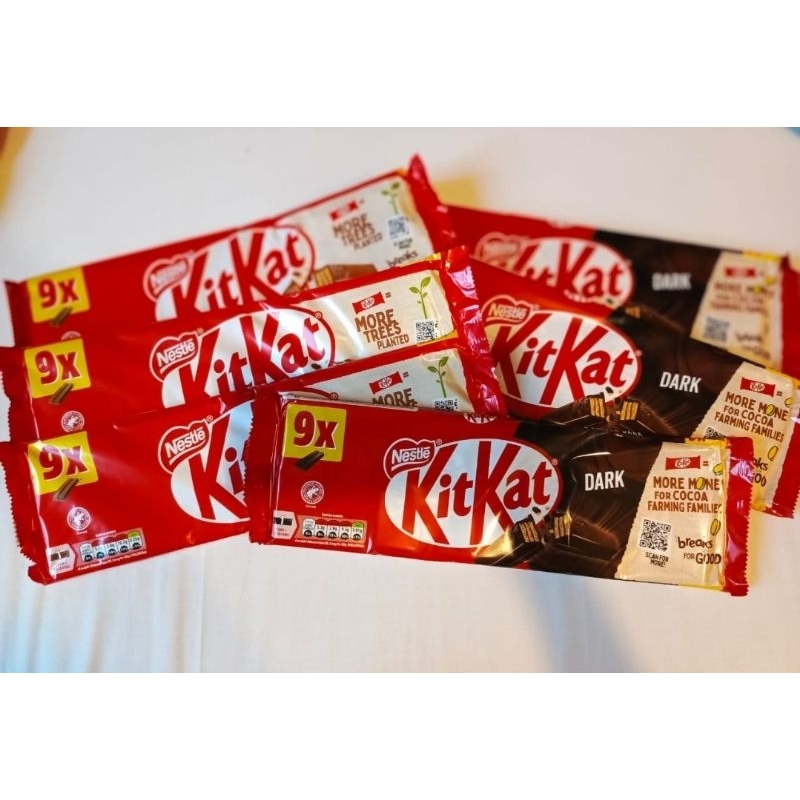 

KitKat Pack 186gr isi 9pcs (Kit Kat import)