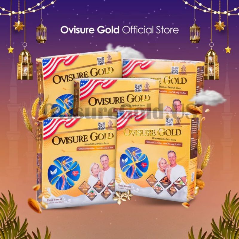 

Ovisure Gold Milk susu Obat Tulang Dan Sendi Bpom 5 Box