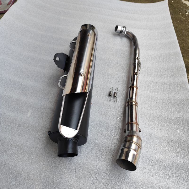 Knalpot standar Scorpio bobokan pnp Astrea grand Revo blade supra x 125 supra fit jupiter z vega jup