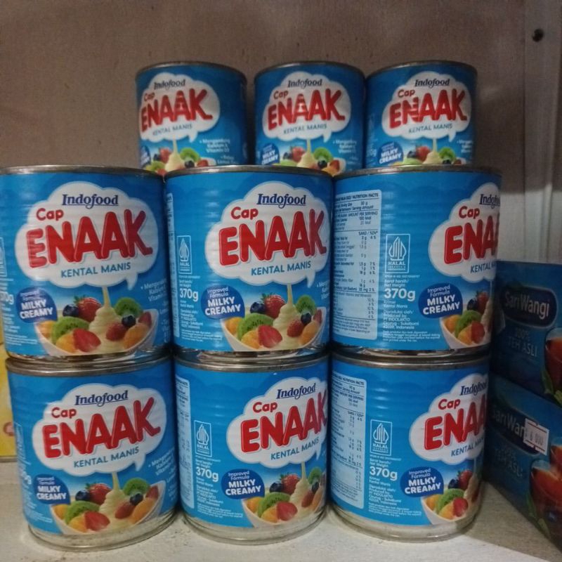 

SUSU KENTAL MANIS KALENG CAP ENAAK