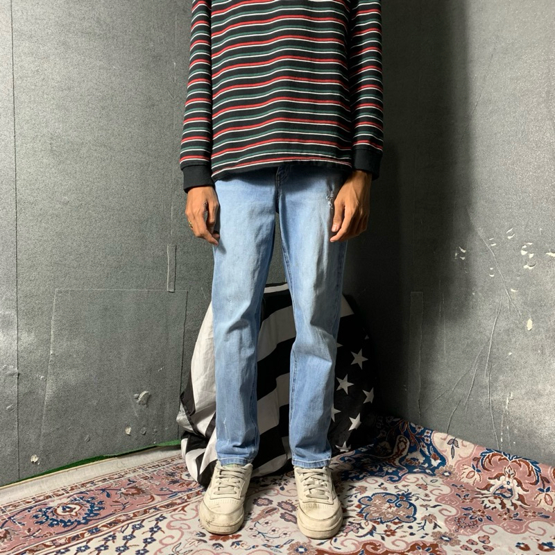BLUE JEANS GIORDANO SLIM FIT SECOND ORIGINAL
