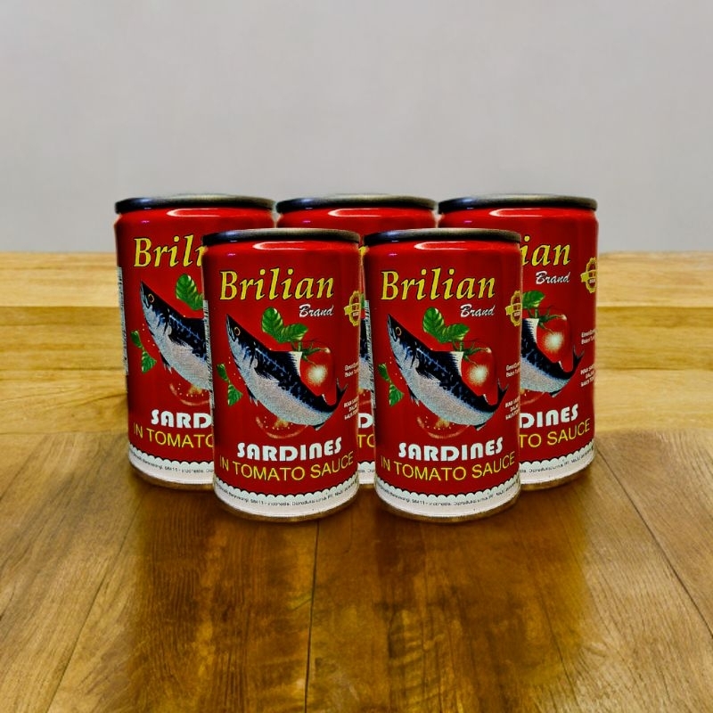 

Sarden Briliant Saos Tomat 155gr