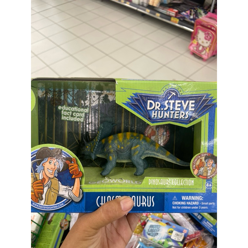 Mainan dinosaurus Dr Steve Hunters