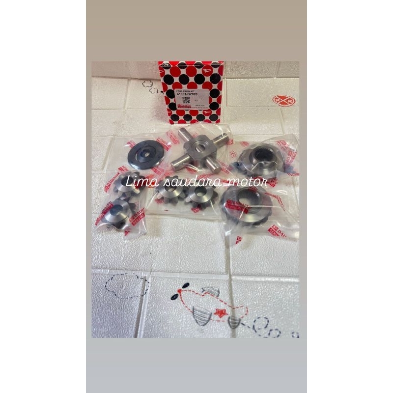 GIGI BOLU SET GRAN MAX 1.3 GRAN MAX 1.5 LUXIO RUSH TERIOS AVANZA 1.5 VELOZ FOUR PINION KIT GRAN MAX 