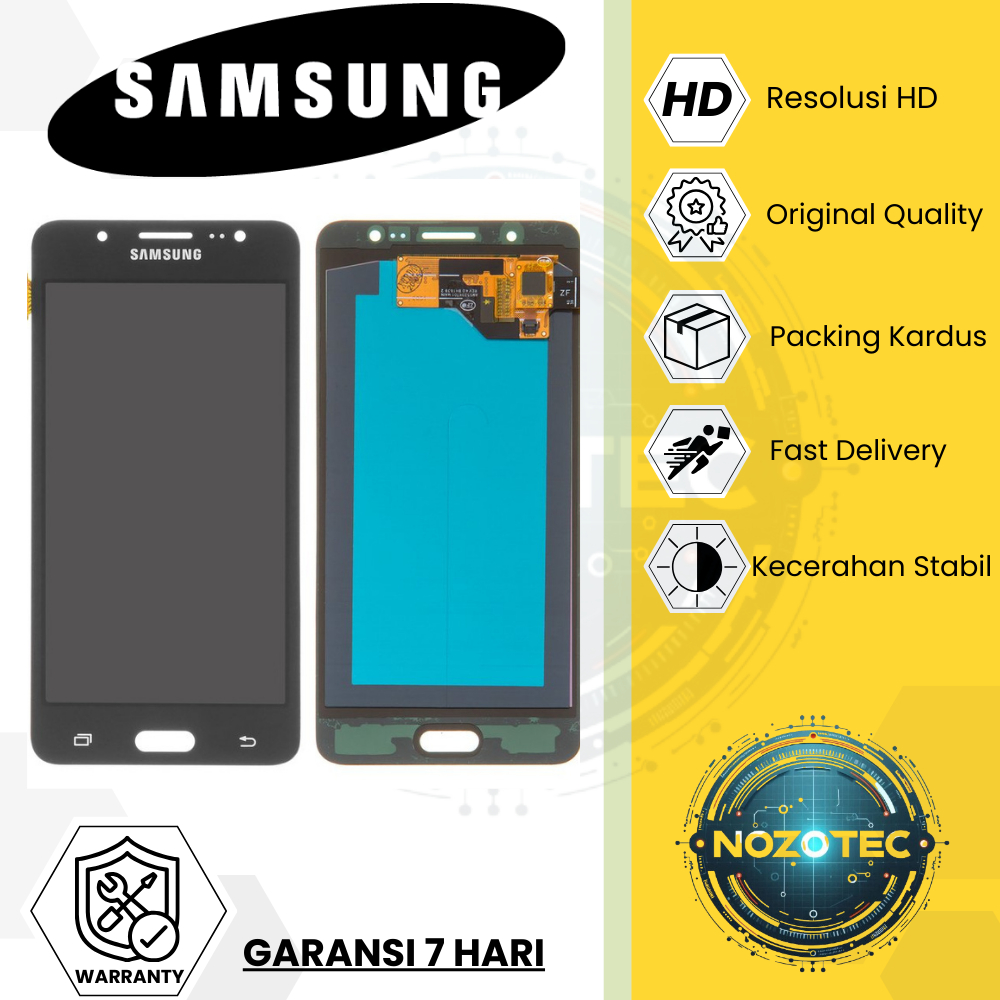 LCD TOUCHSCREEN HP SAMSUNG GALAXY J5 (2016) / J510 FULLSET COMPLETE SPAREPART ACC ORIGINAL BARU KACA