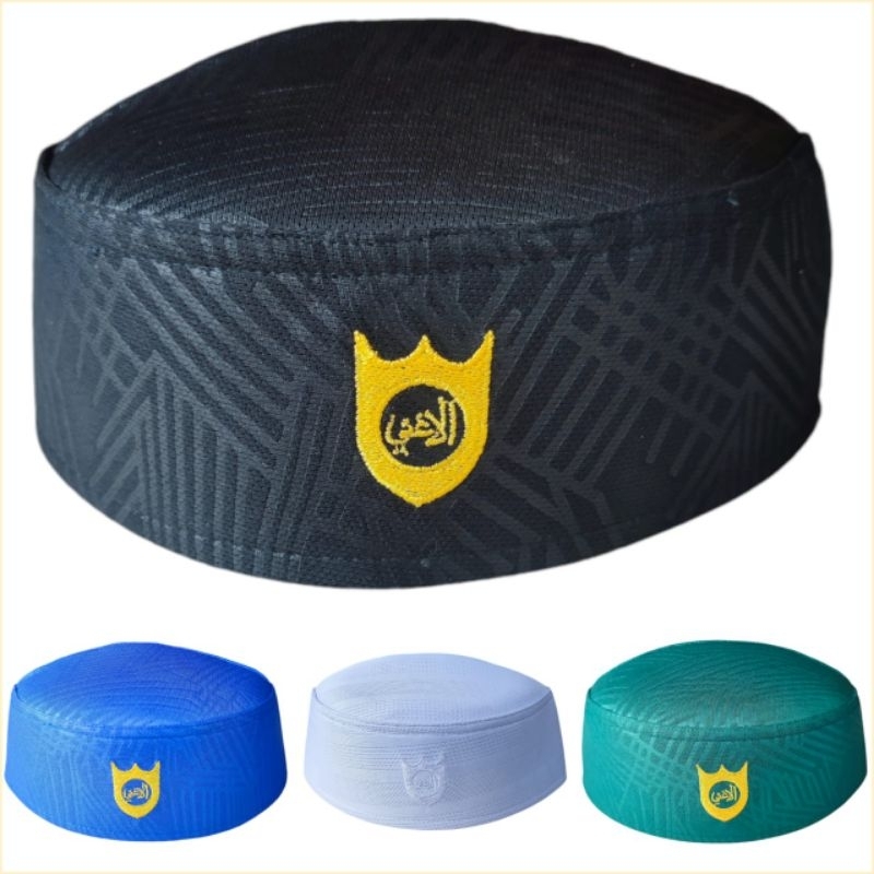 peci Malaysia kain embos motif dewasa muslim