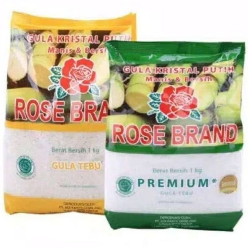 

Rose Brand Gula Pasir 1 kg Kemasan Random