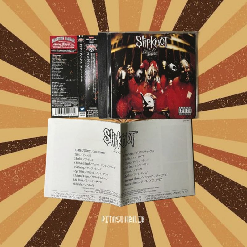 KASET CD ORIGINAL OBI JAPAN SLIPKNOT