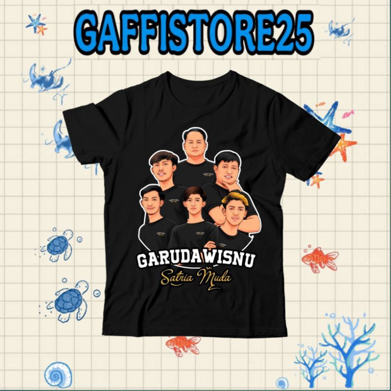 (BISA COD) Kaos Anak Tshirt TIM GWSM FANS GARUDA WISNU SATRIA MUDA- Baju Anak Laki-Laki perempuan GA