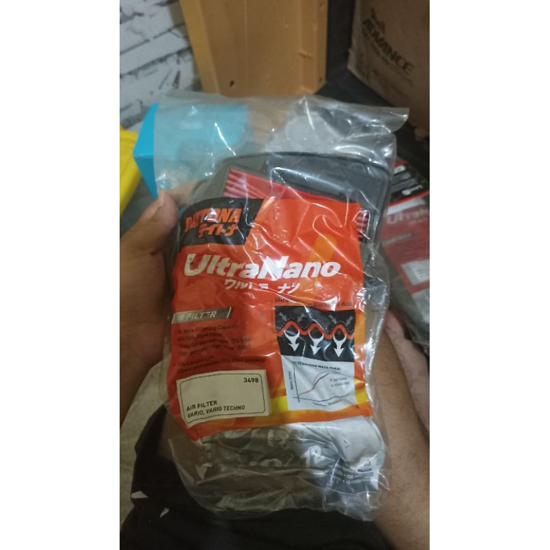 daytona filter udara busa filter vario karbu vario 110 tecnho