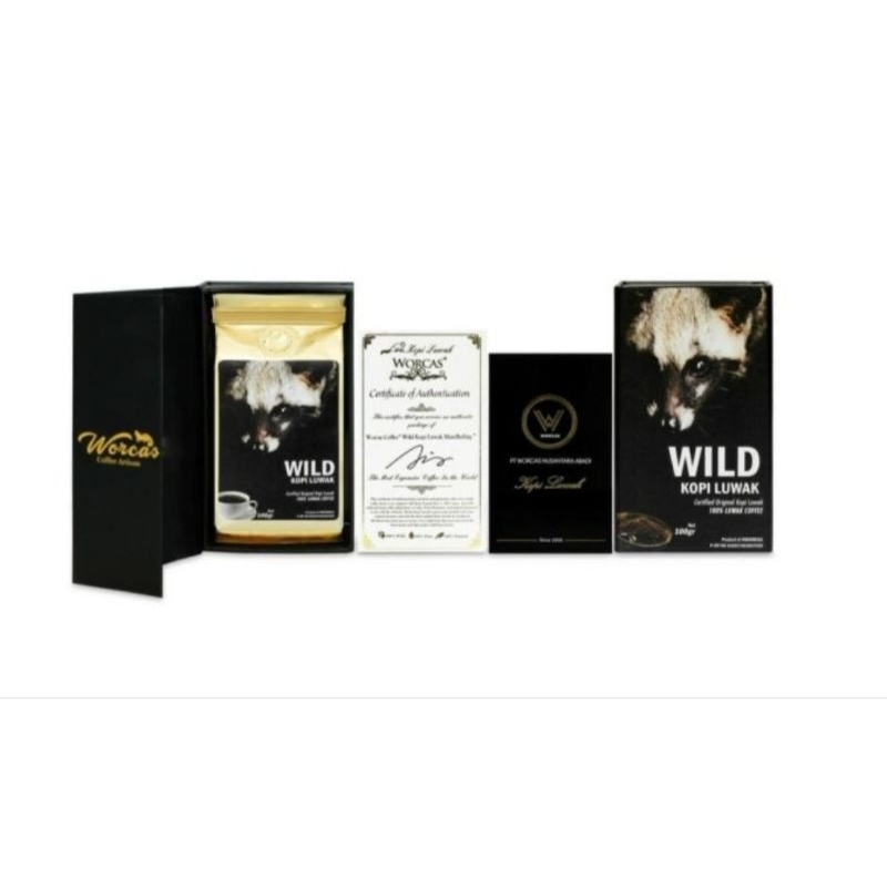 

Kopi Luwak Robusta Bali King Terbaik Per 100gram perbox biji