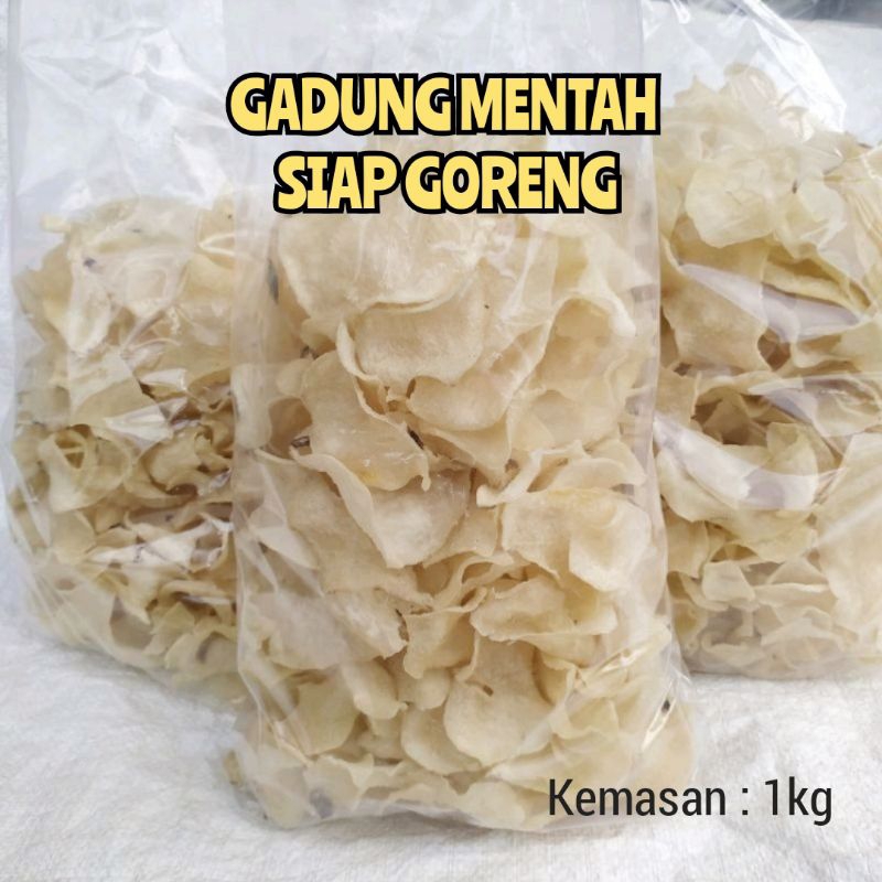 

Gadung Mentah Siap Goreng