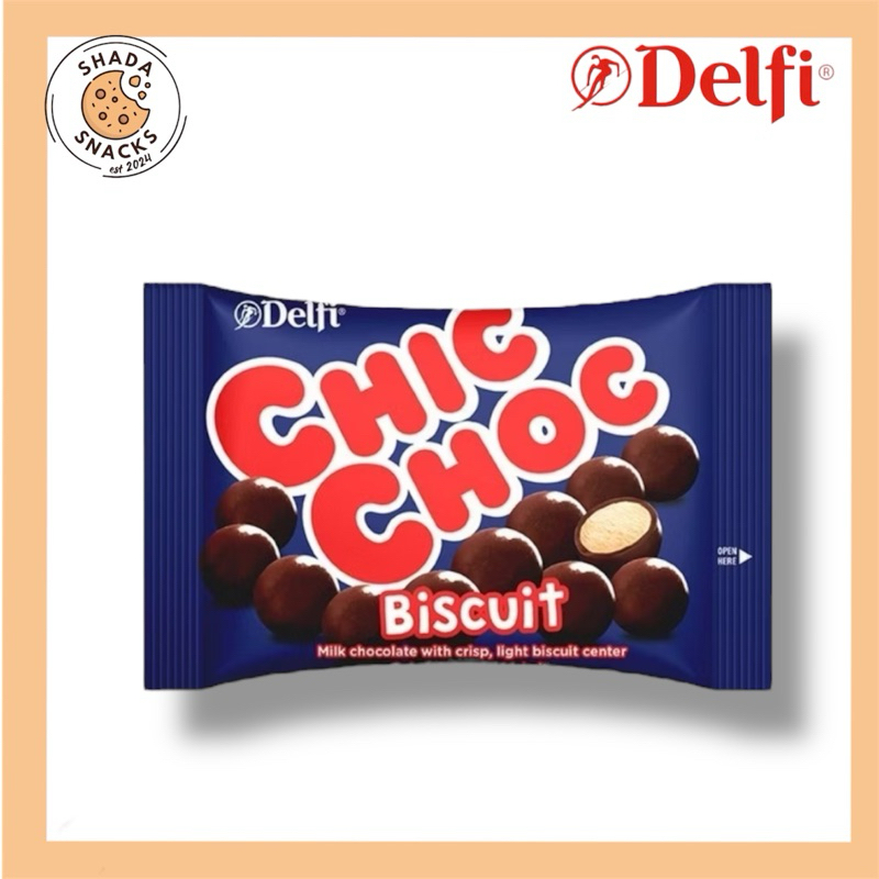 

Delfi Chic Choc Biscuit | Cokelat Biskuit | Jajan murah | Ecer