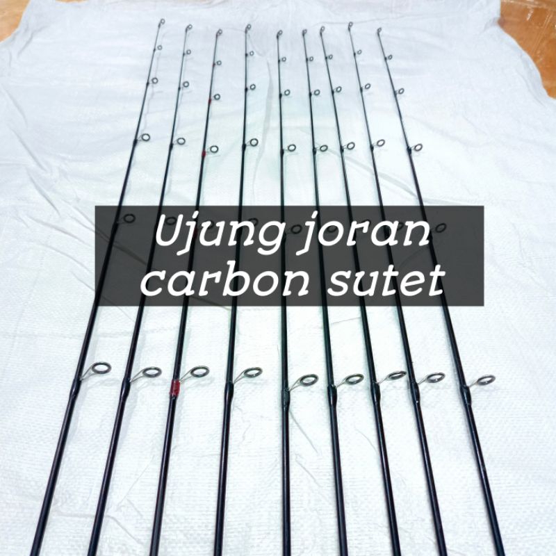 Ujung joran carbon sutet 75-150cm