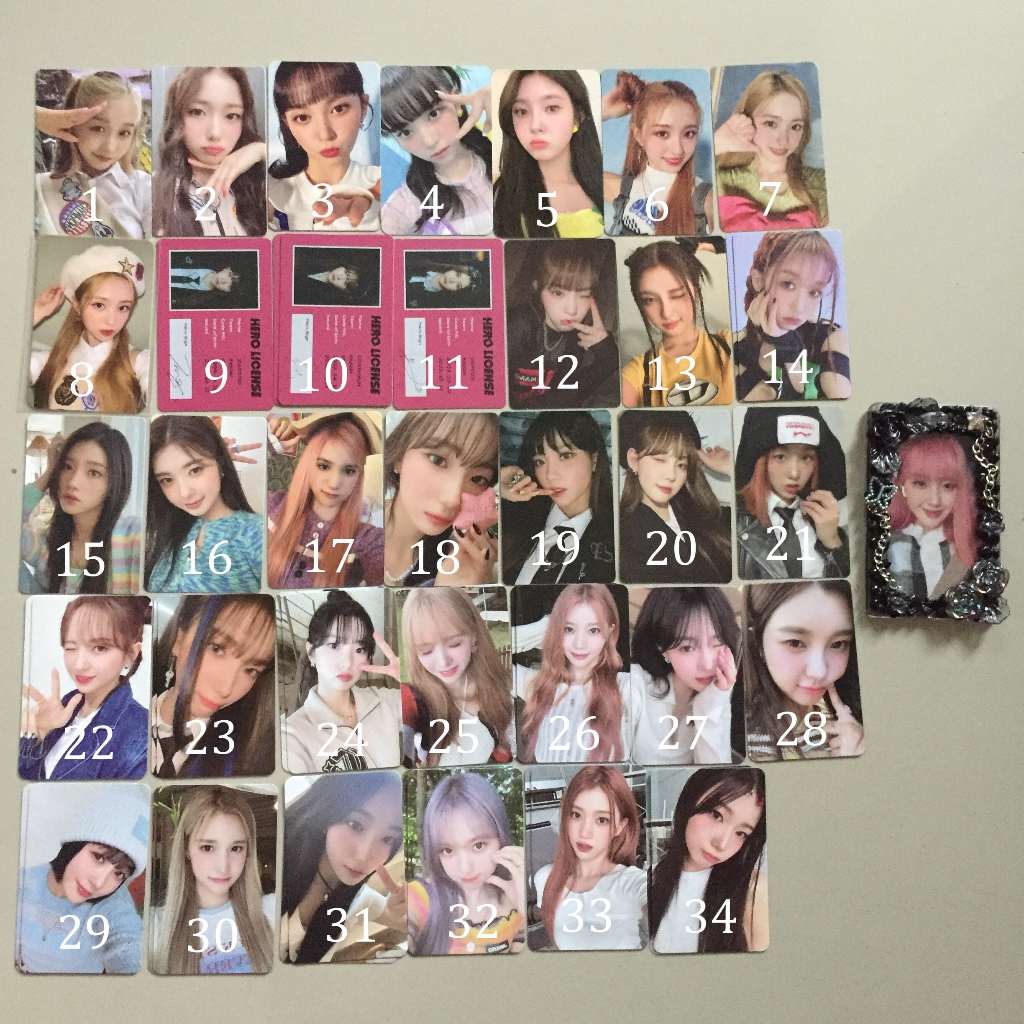 (Ready Stock) Photocard Official Kep1er Doublast Troubleshooter Magic Hour Yujin Mashiro Xiaoting Ch