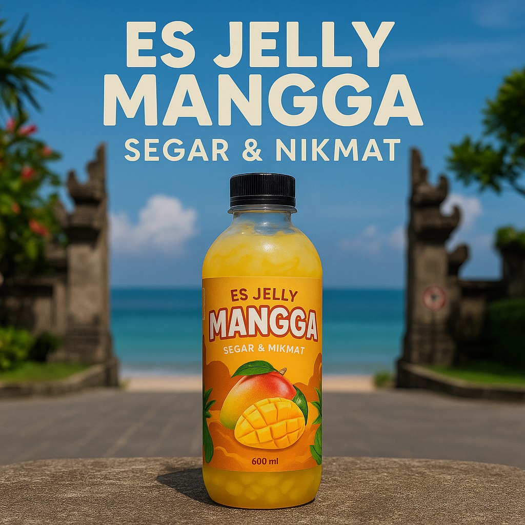 [600ml] Es Jelly Mangga – Segar, Manis, Praktis untuk Traveling