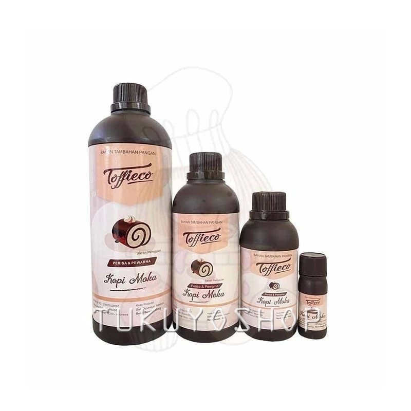 

Toffieco Flavour Perisa dan pewarna - Kopi Moka / Coffee Mocca 250gr