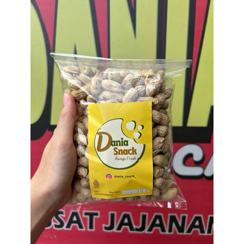 

SNACK KACANG ASIN GURIH 250GR - CAMILAN KACANG RENYAH ASIN GURIH [DANIA SNACK]
