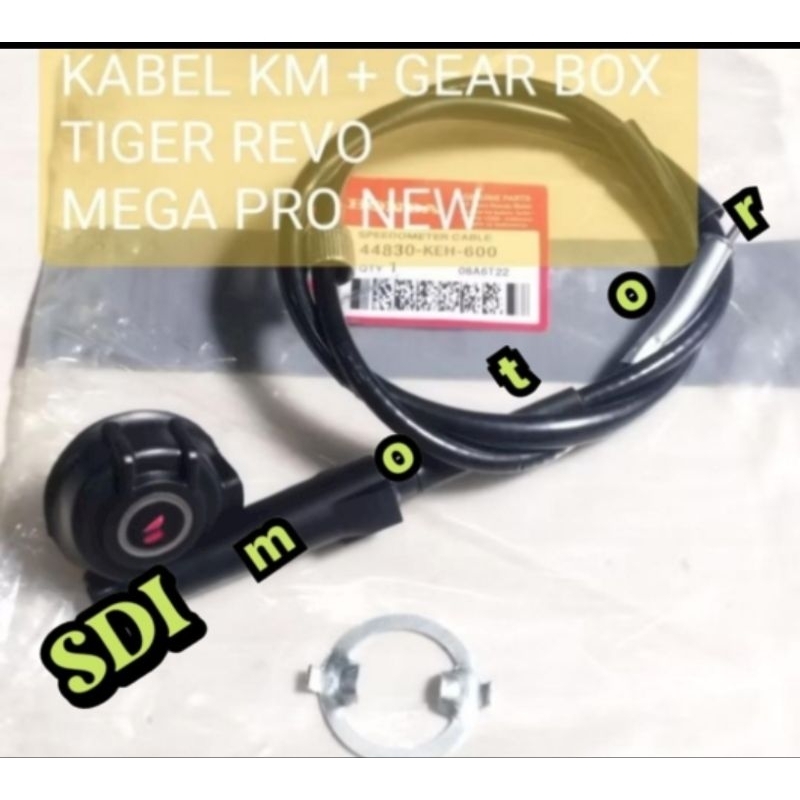 KABEL KILOMETER PLUS GEAR BOX TIGER NEW TIGER REVO MEGA PRO NEW VERZA SPEDOMETER KM ...