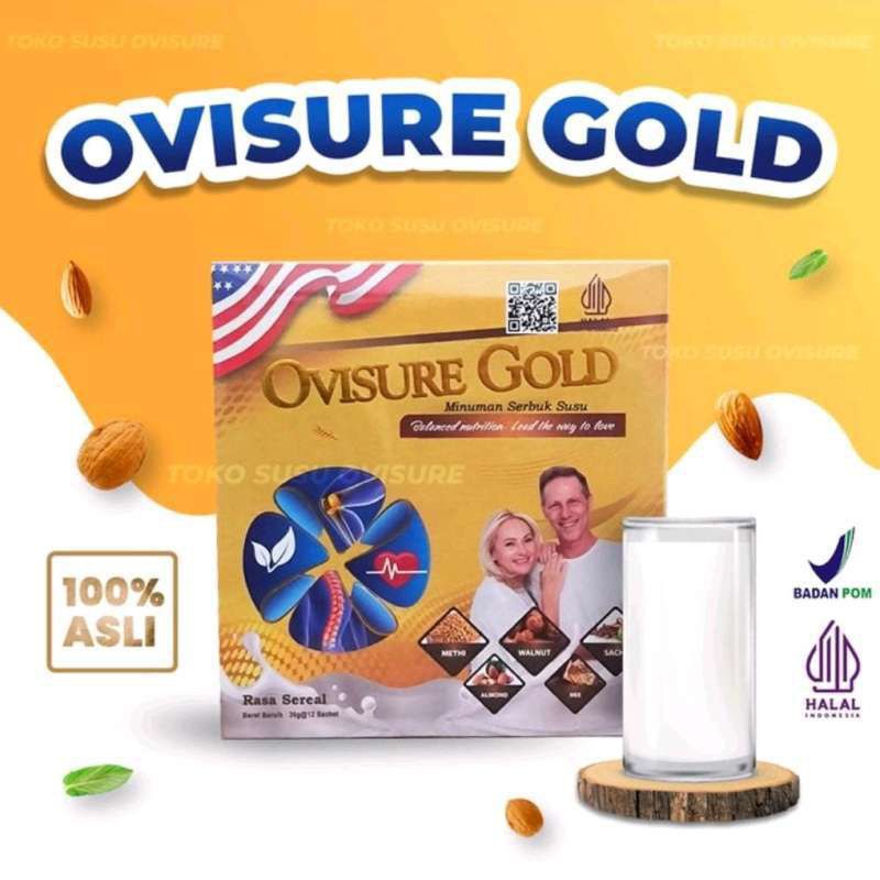

OVISURE GOLD MILK SUSU TULANG DAN SENDI YG SEHAT 100% DIMFOR USA