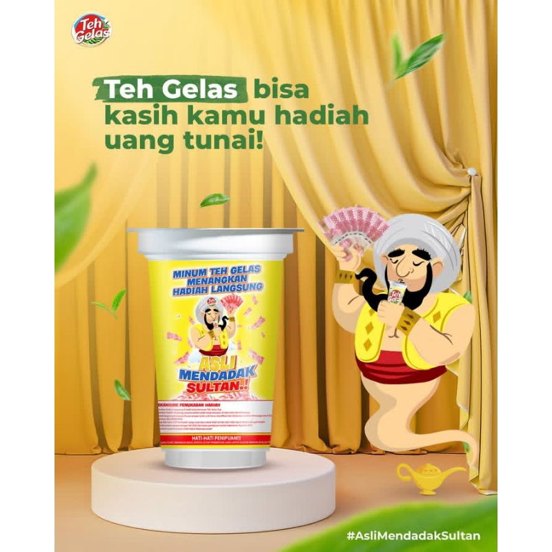 

Teh Gelas Dus isi 24 cup- ready to drink