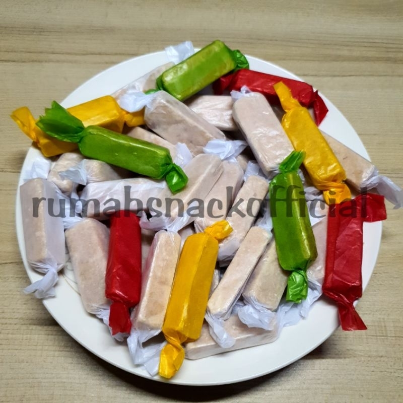 

PERMEN TAPE WARNA WARNI JADUL 500G