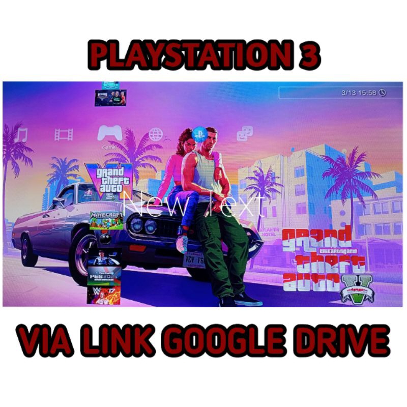 Game PS3 GTA 5 SUB INDO untuk PS3 CFW & HEN