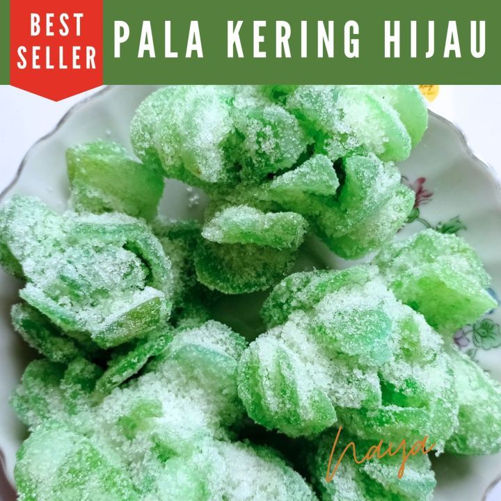 

Manisan Pala Kering 250 Gram Khas Bogor Cemilan Sehat