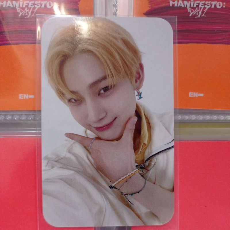 Photocard Broadcast Manifesto Sunoo Enhypen Official