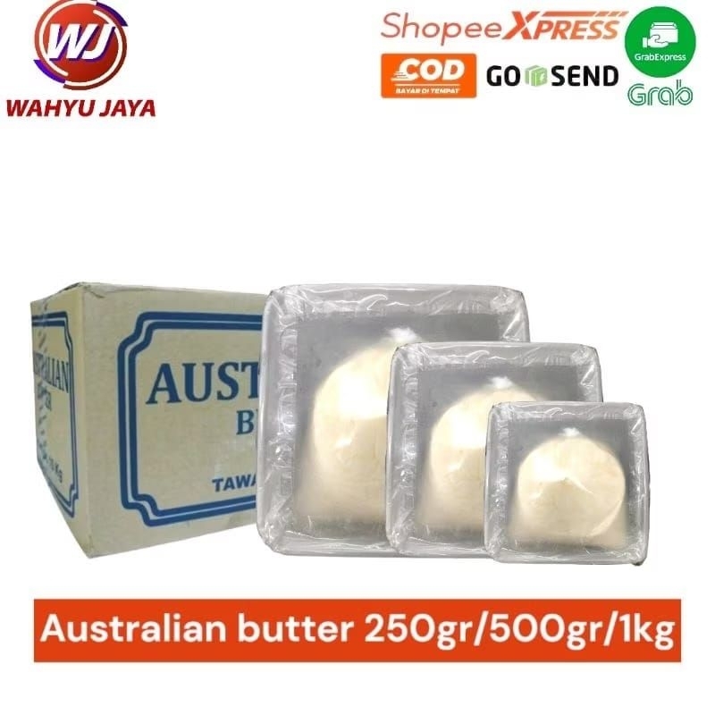 

Butter australian 500gram dan 1kg