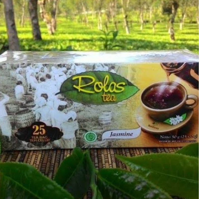 

Teh Celup Asli 50gr - isi 25 pck- Rolas teh Melati