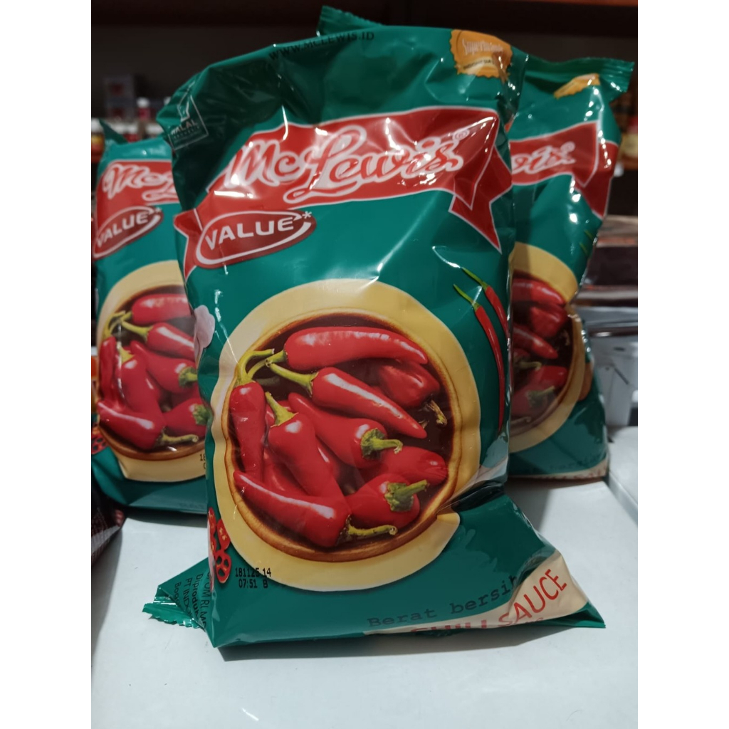 

Mc Lewis Chili Sauce (1kg) / Saus Cabe Mc Lewis