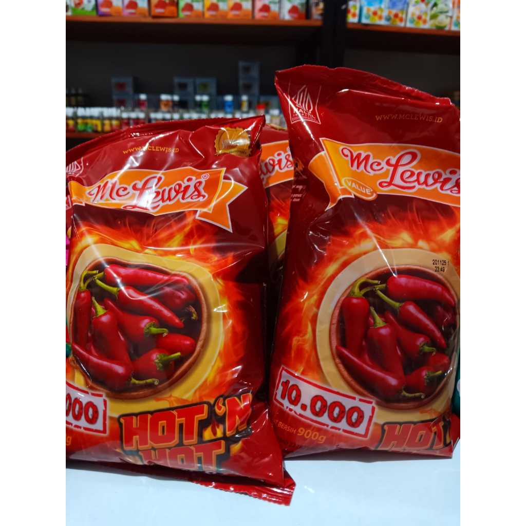 

Mc Lewis Hot N Hot Chili Sauce (900gr) / Saus Sambal Super Pedas