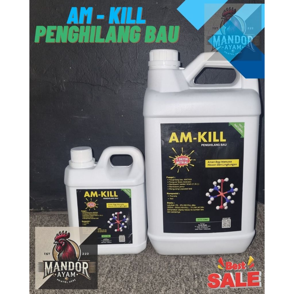 AM Kill – Penghilang Bau Ampuh & Serbaguna I Best seller