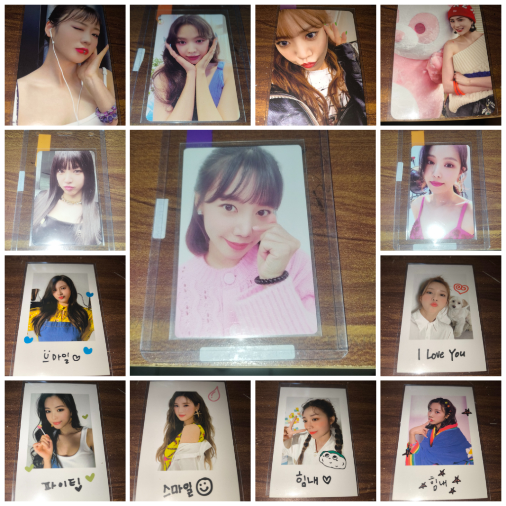 Apink Bomi Chorong Eunji Hayoung Naeun Namjoo Horn Self Season's Greetings 2022 Polaroid Photocard