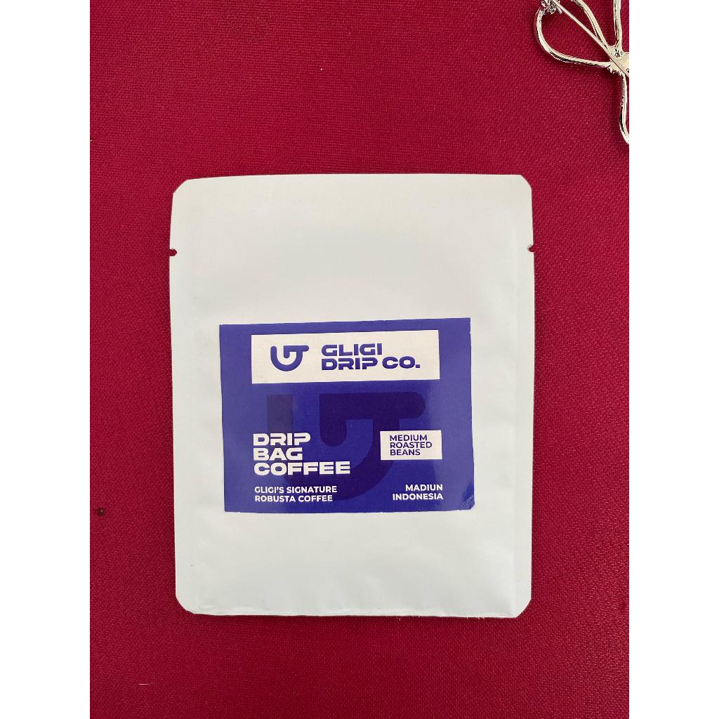 

2 PCS Gligi Drip Co. _ Coffe kekinian| kopi robusta murni