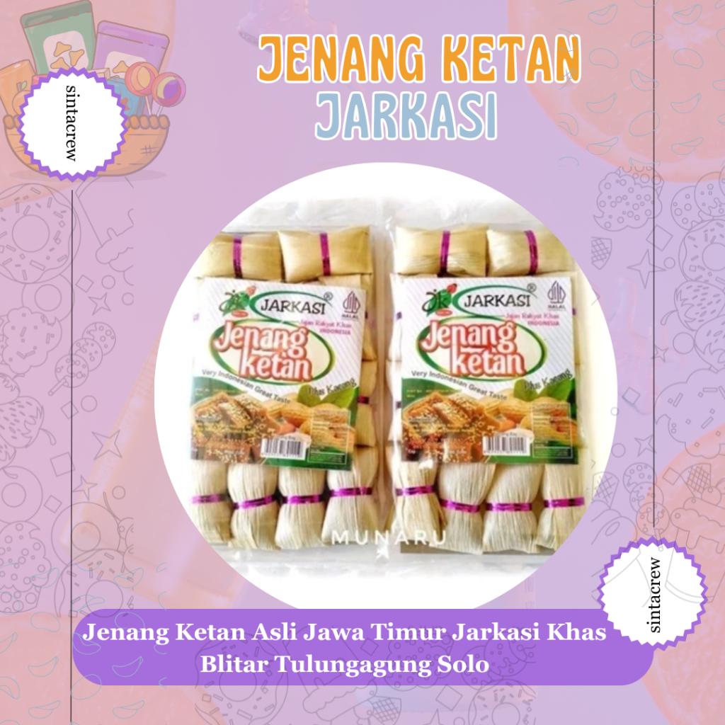 

PROMO Jenang Ketan Asli Jawa Timur Jarkasi Khas Blitar Tulungagung Solo