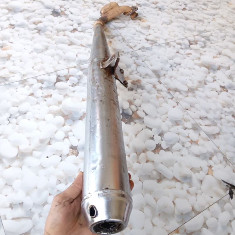 knalpot mufller suzuki tornado GX ori