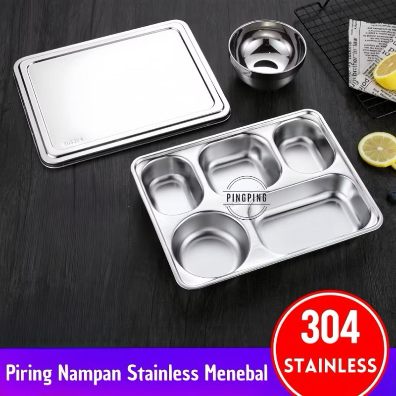 Food Tray Ompreng Stainless 304