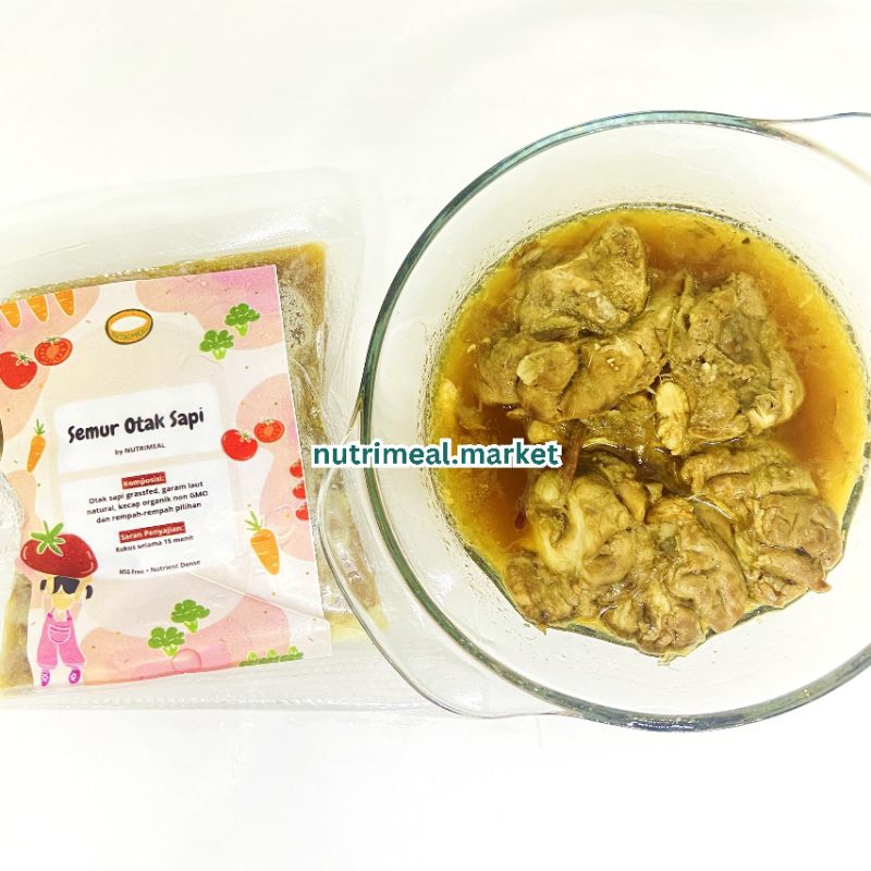 

Nutrimeal - Semur Otak Sapi Grassfed